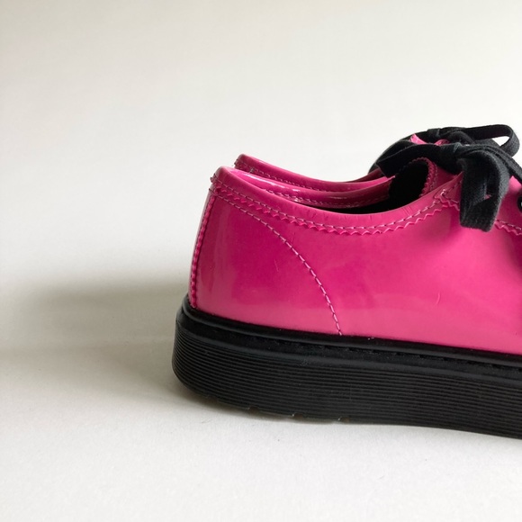 Dr. Martens Spin Pink Patent Leather Low Top Sneakers size 11 - Picture 3 of 16